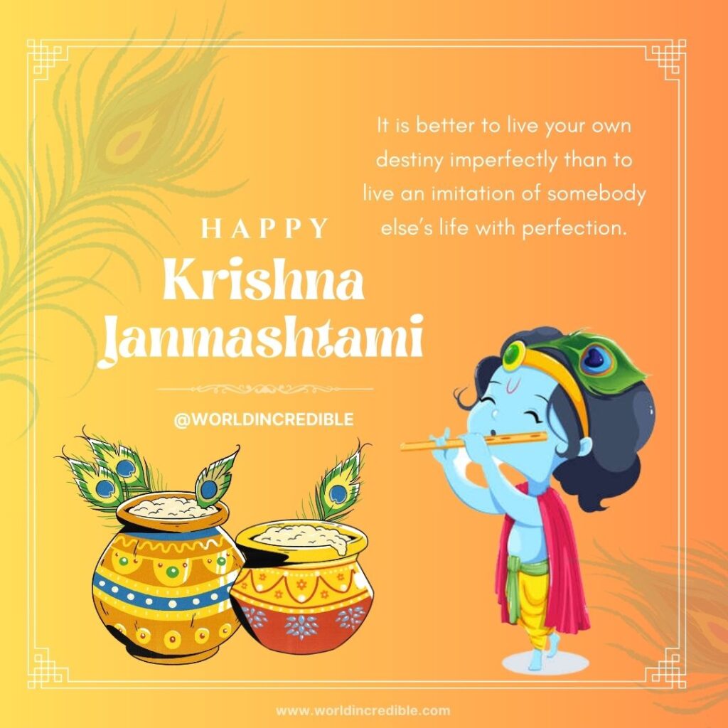 Krishna Janmashtami Quotes Latest