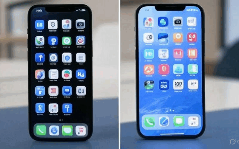 ios 26 and ios 18 pictures