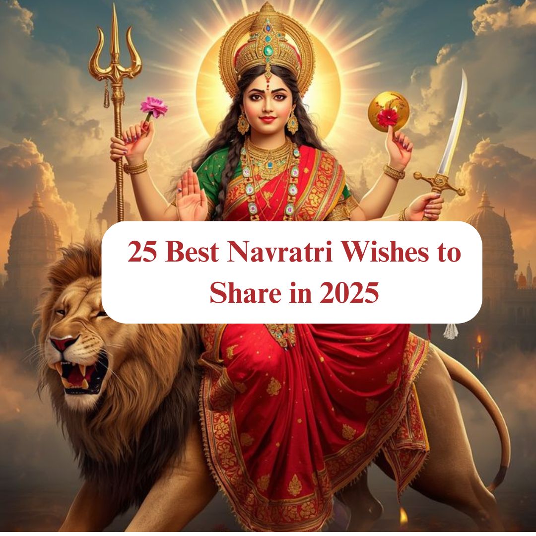 25 Best Navratri Wishes to Share in 2025