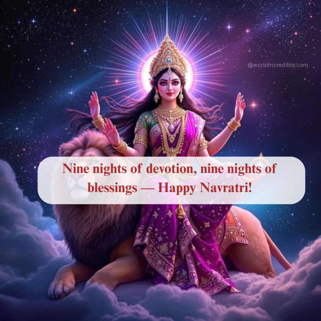 navratri wishes 2025