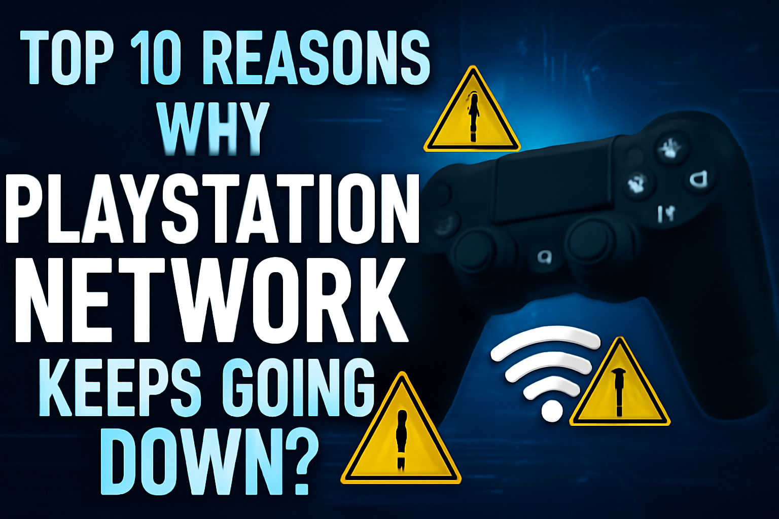 Top 10 Reasons Why PlayStation Network Down