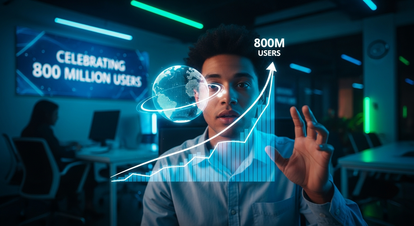 OpenAI 800M User Milestone - A Record-Breaking Rise
