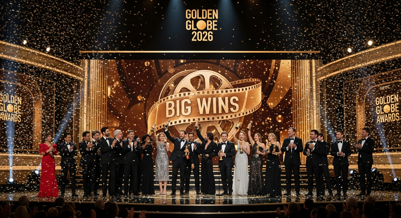 Golden Globes 2026 - Big Wins on the Big Screen