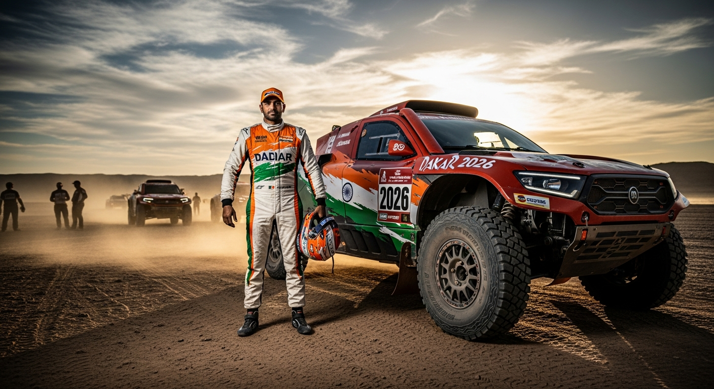 Dakar 2026 Indian Interest - Sanjay Takale Makes History