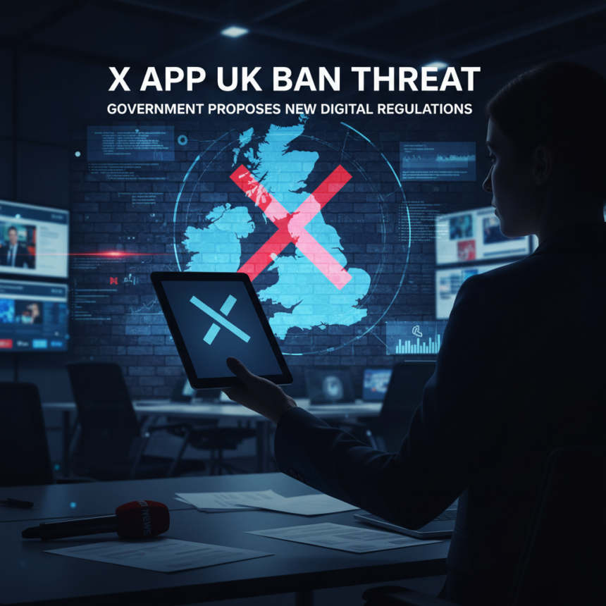 Will X Be Banned in the UK? Government Threatens 'Nuclear Option' Over AI Deepfakes