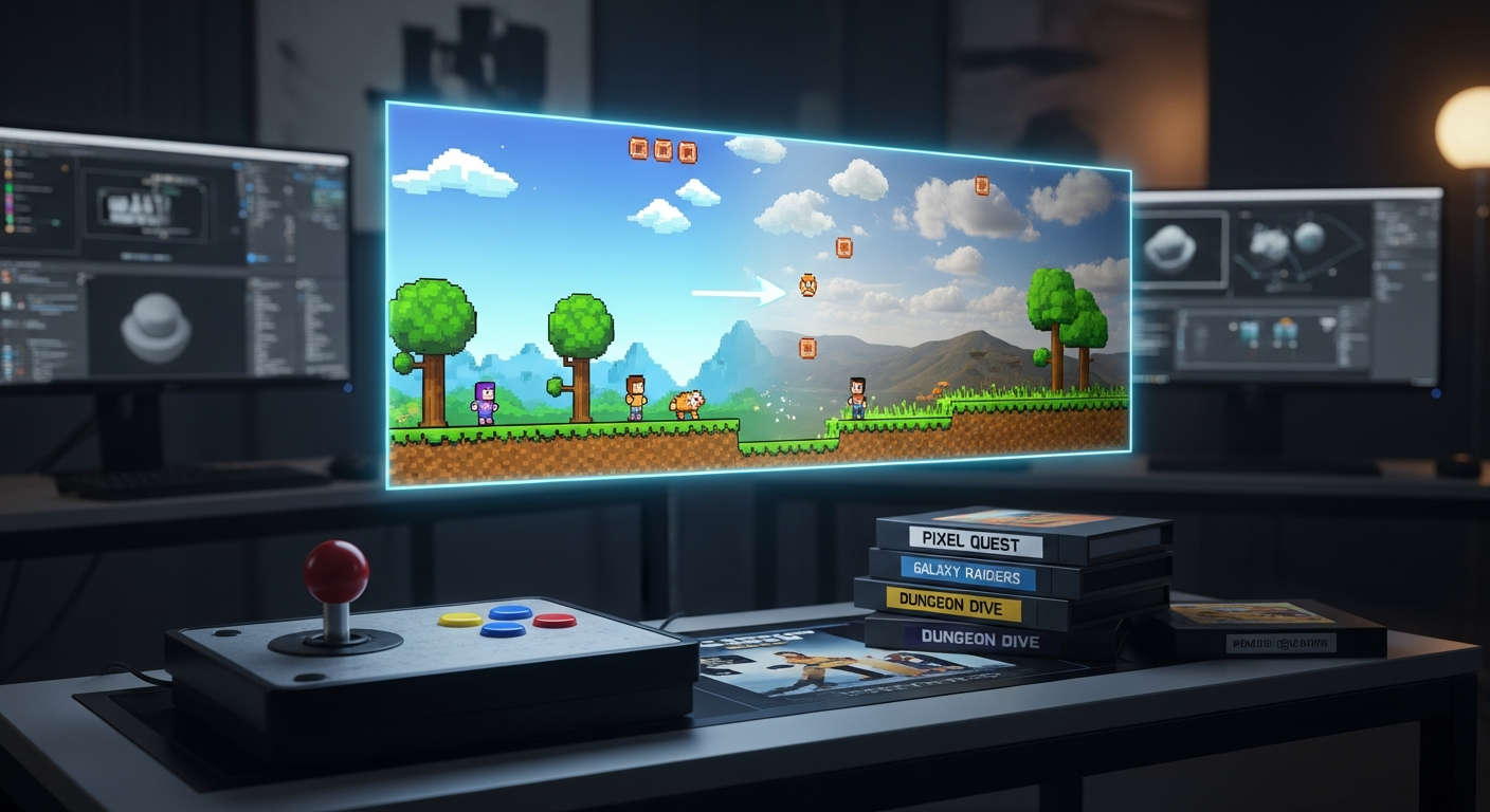 Project Genie - Background: From 2D Games to 3D Reality