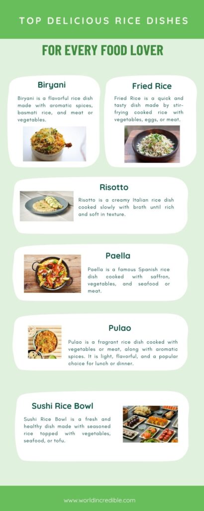 Top Delicious Rice Dishes For Every Food lover