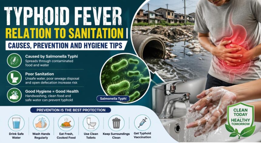 Typhoid Fever Relation to Sanitation