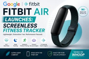 Google Fitbit Air Launches Fitness Tracker