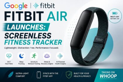 Google Fitbit Air Launches Fitness Tracker
