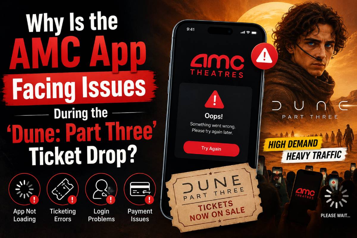 AMC App Facing Issues